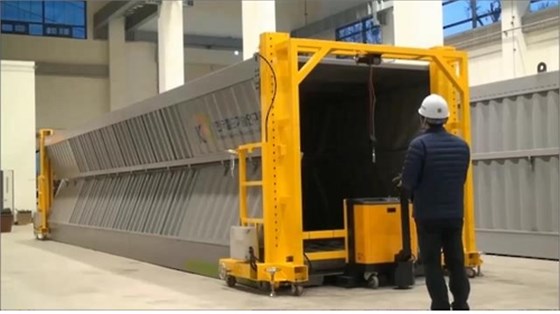 韩国开发新的折叠集装箱节省成本和运输空间