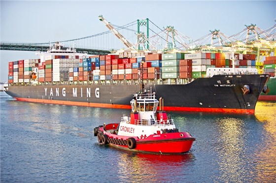 关税威胁中国和美国7%的集装箱进口和出口