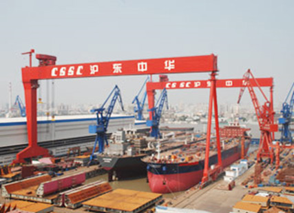 沪东中华交付一艘82000吨散货船 沪东中华交付一艘82000吨散货船