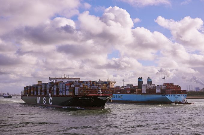 马士基可能会失去全球最大集装箱海运公司的桂冠